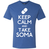 T-Shirts Vintage Royal / Small Keep Calm Soma Men's Triblend T-Shirt