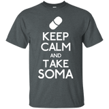 T-Shirts Dark Heather / Small Keep Calm Soma T-Shirt