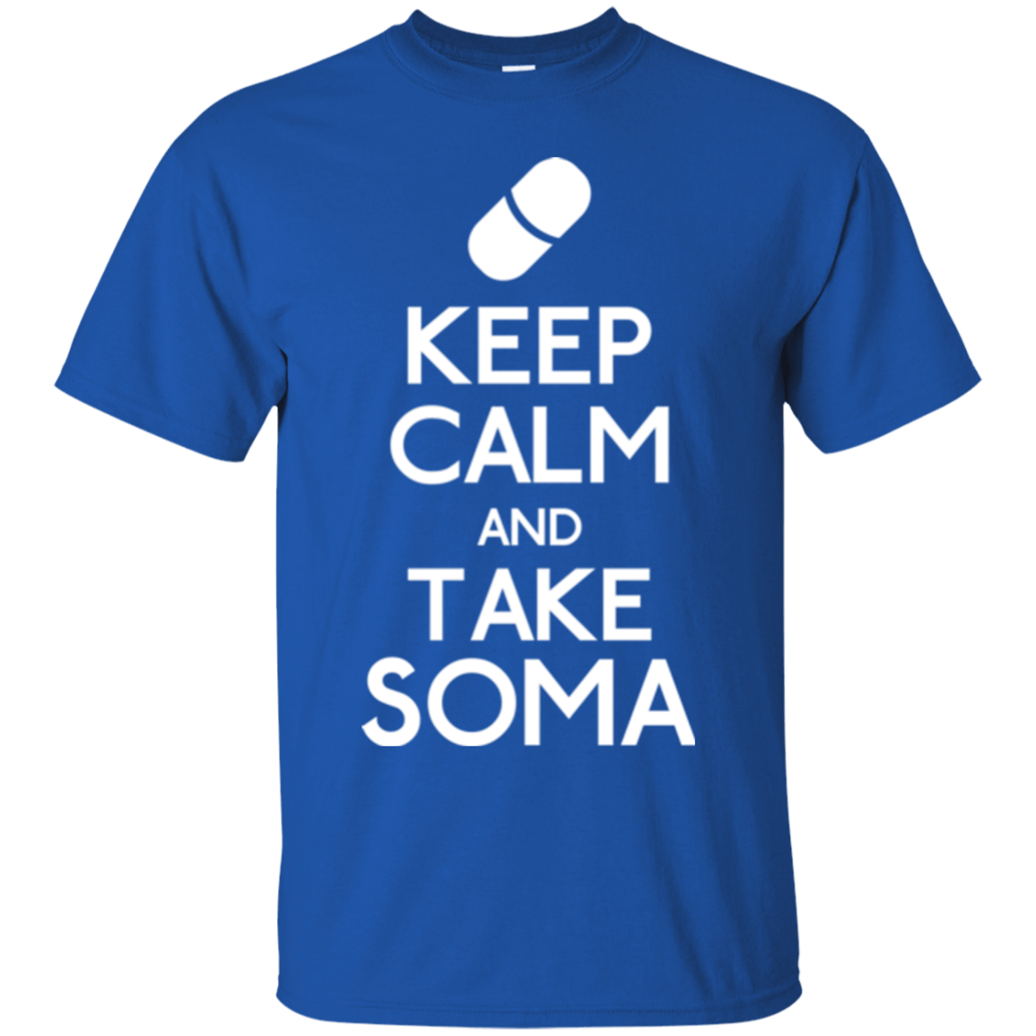 T-Shirts Royal / Small Keep Calm Soma T-Shirt