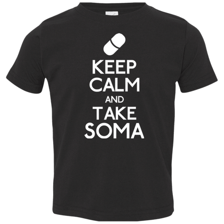 T-Shirts Black / 2T Keep Calm Soma Toddler Premium T-Shirt