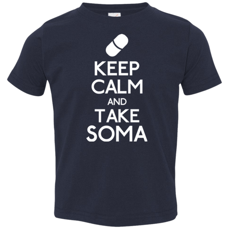 T-Shirts Navy / 2T Keep Calm Soma Toddler Premium T-Shirt