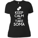 T-Shirts Black / X-Small Keep Calm Soma Women's Premium T-Shirt