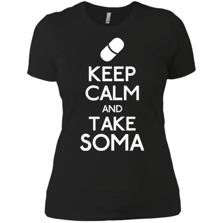 T-Shirts Black / X-Small Keep Calm Soma Women's Premium T-Shirt