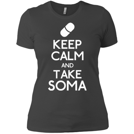 T-Shirts Heavy Metal / X-Small Keep Calm Soma Women's Premium T-Shirt