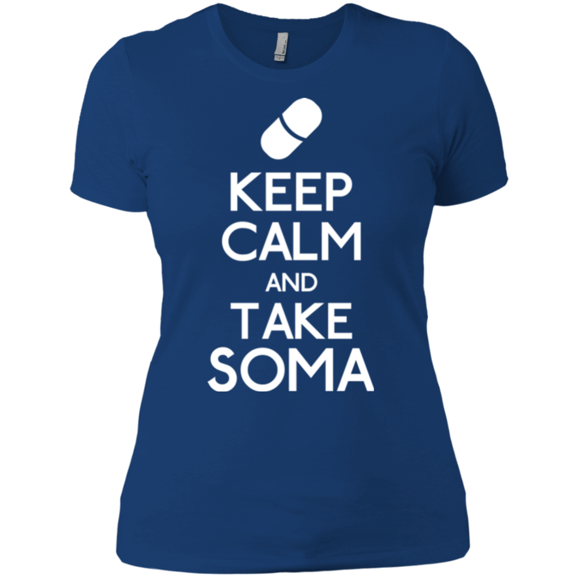 T-Shirts Royal / X-Small Keep Calm Soma Women's Premium T-Shirt