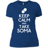T-Shirts Royal / X-Small Keep Calm Soma Women's Premium T-Shirt