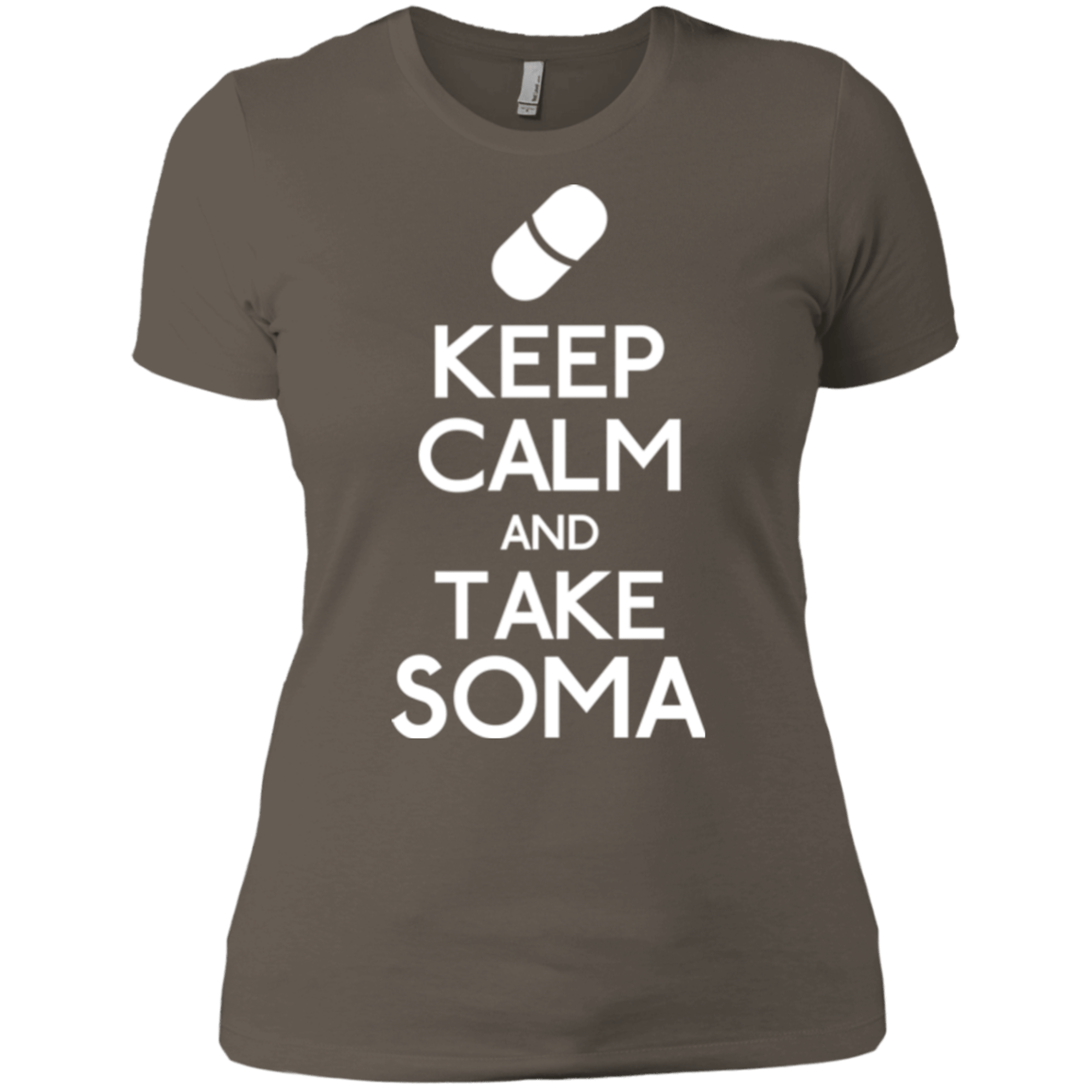 T-Shirts Warm Grey / X-Small Keep Calm Soma Women's Premium T-Shirt