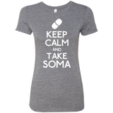 T-Shirts Premium Heather / Small Keep Calm Soma Women's Triblend T-Shirt