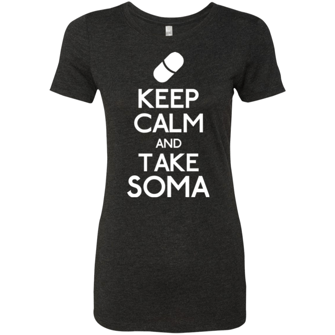 T-Shirts Vintage Black / Small Keep Calm Soma Women's Triblend T-Shirt
