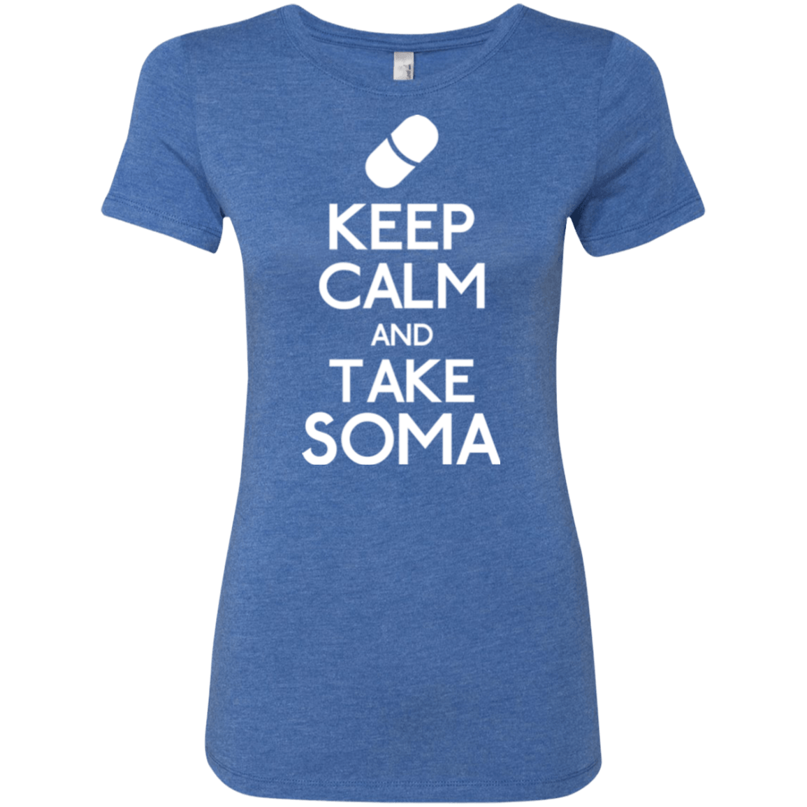 T-Shirts Vintage Royal / Small Keep Calm Soma Women's Triblend T-Shirt