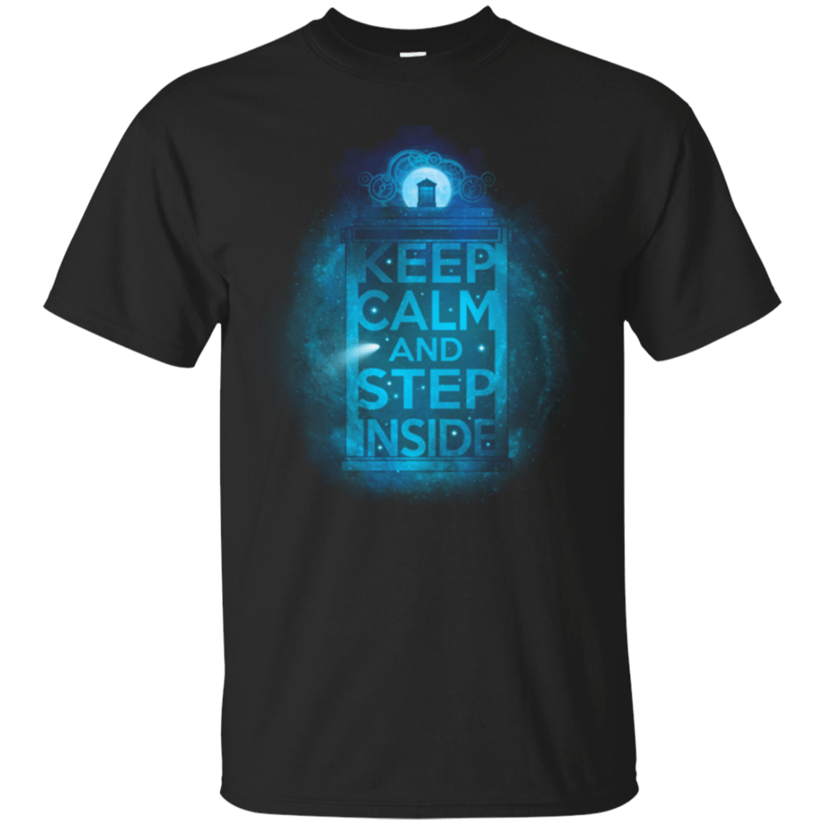 T-Shirts Black / Small Keep Calm Tardis T-Shirt