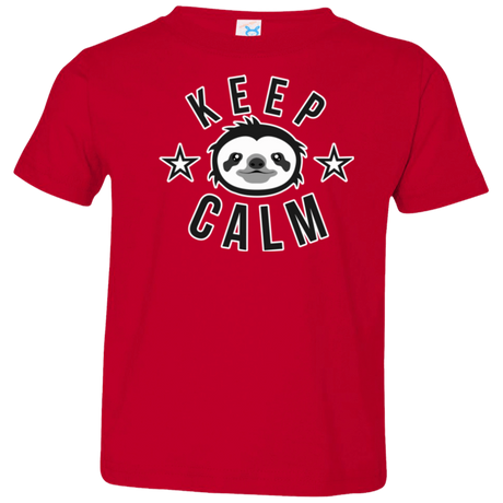 T-Shirts Red / 2T Keep Calm Toddler Premium T-Shirt