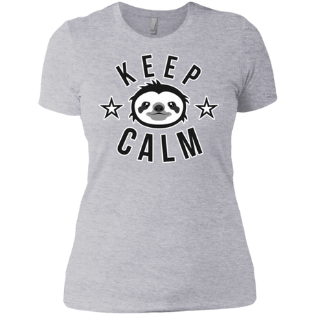 T-Shirts Heather Grey / X-Small Keep Calm Women's Premium T-Shirt