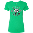 T-Shirts Envy / Small Keep Calm Women's Triblend T-Shirt