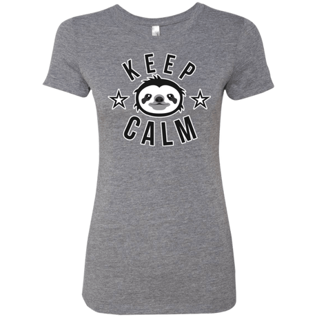 T-Shirts Premium Heather / Small Keep Calm Women's Triblend T-Shirt