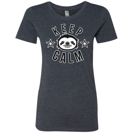 T-Shirts Vintage Navy / Small Keep Calm Women's Triblend T-Shirt