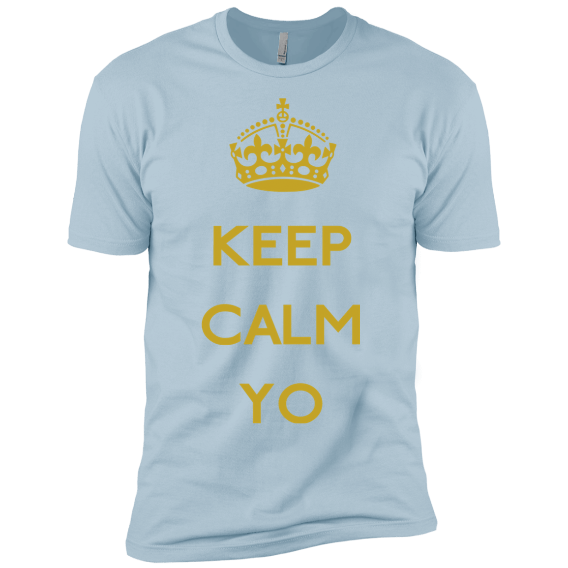 T-Shirts Light Blue / YXS Keep Calm Yo Boys Premium T-Shirt