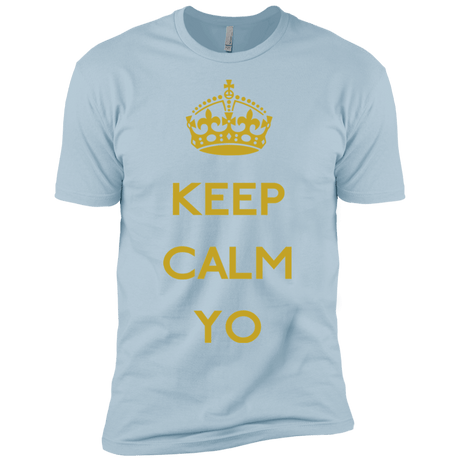 T-Shirts Light Blue / YXS Keep Calm Yo Boys Premium T-Shirt