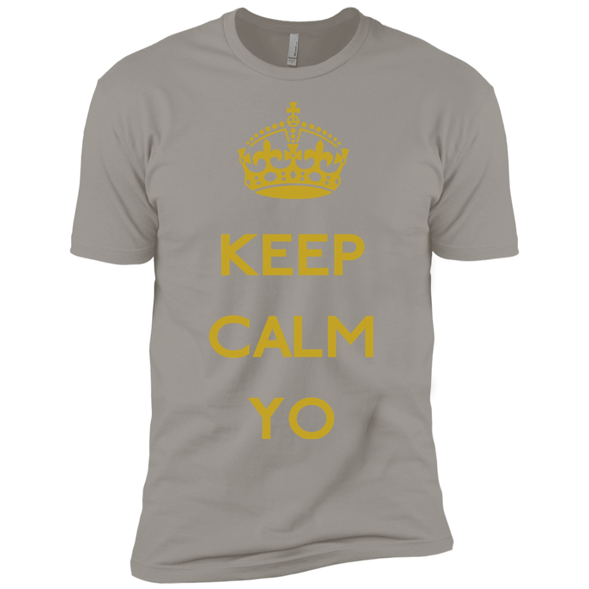 T-Shirts Light Grey / YXS Keep Calm Yo Boys Premium T-Shirt