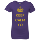 Keep Calm Yo Girls Premium T-Shirt