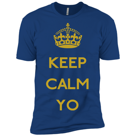 T-Shirts Royal / X-Small Keep Calm Yo Men's Premium T-Shirt