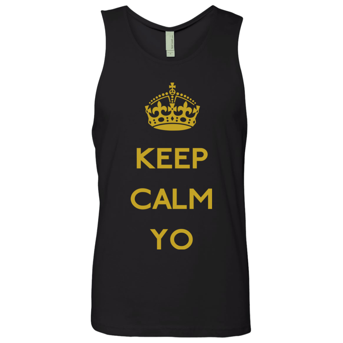 Keep Calm Yo Men's Premium Tank Top