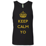 Keep Calm Yo Men's Premium Tank Top