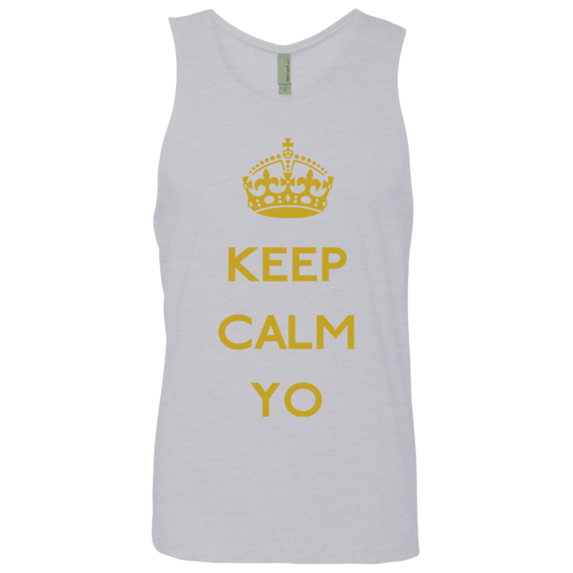 Keep Calm Yo Men's Premium Tank Top