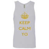 Keep Calm Yo Men's Premium Tank Top