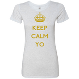 Keep Calm Yo Women's Triblend T-Shirt