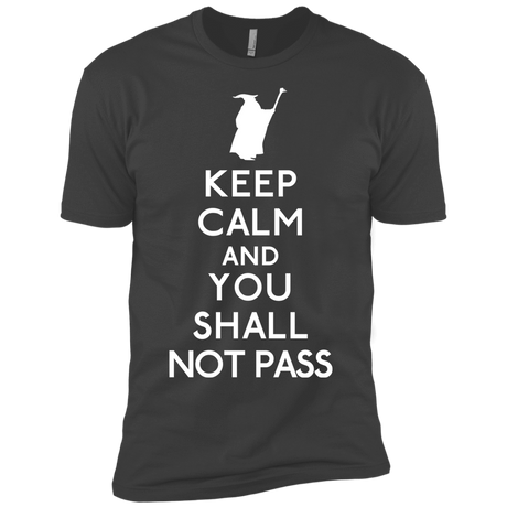 T-Shirts Heavy Metal / YXS Keep Calm You Shall Not Pass Boys Premium T-Shirt