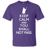 T-Shirts Purple / S Keep Calm You Shall Not Pass T-Shirt