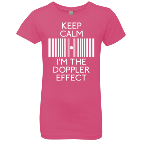 T-Shirts Hot Pink / YXS Keep doppler Girls Premium T-Shirt