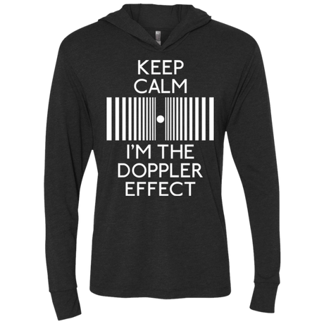 T-Shirts Vintage Black / X-Small Keep doppler Triblend Long Sleeve Hoodie Tee