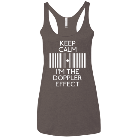 T-Shirts Macchiato / X-Small Keep doppler Women's Triblend Racerback Tank