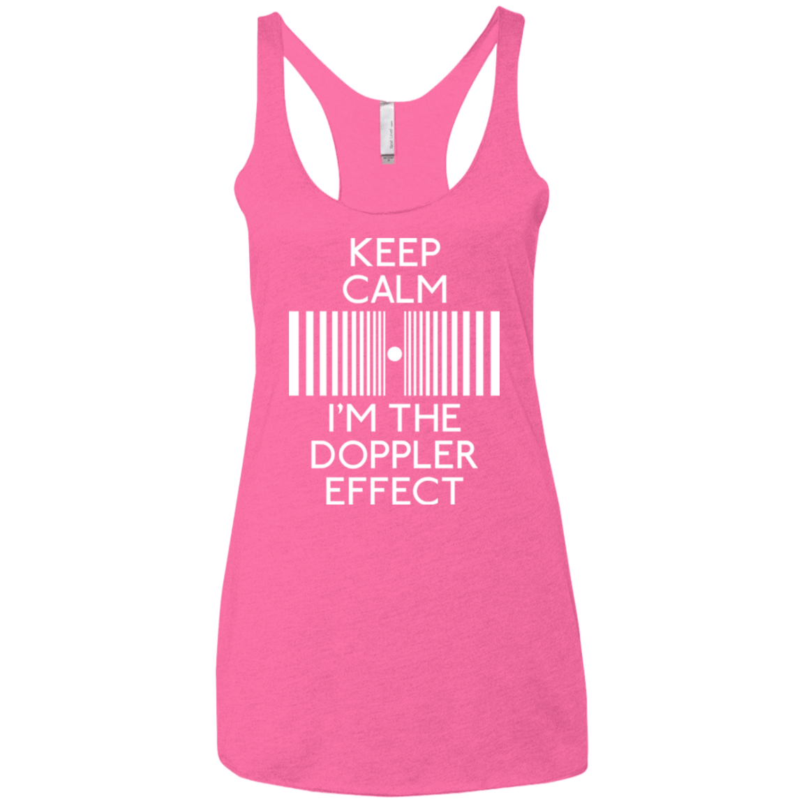 T-Shirts Vintage Pink / X-Small Keep doppler Women's Triblend Racerback Tank