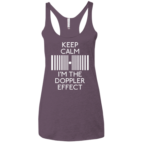 T-Shirts Vintage Purple / X-Small Keep doppler Women's Triblend Racerback Tank