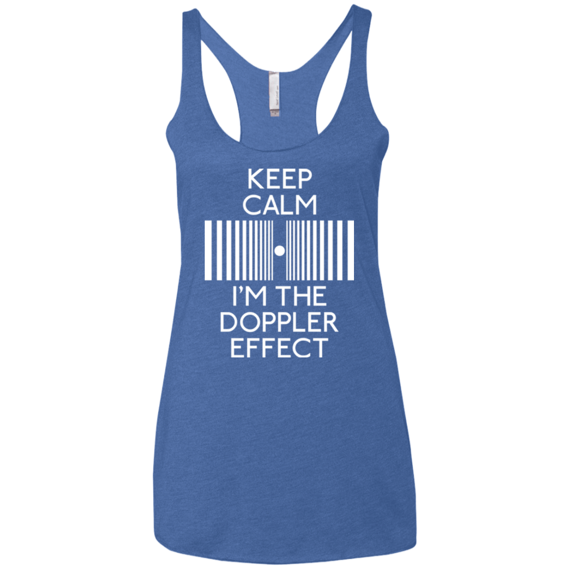 T-Shirts Vintage Royal / X-Small Keep doppler Women's Triblend Racerback Tank
