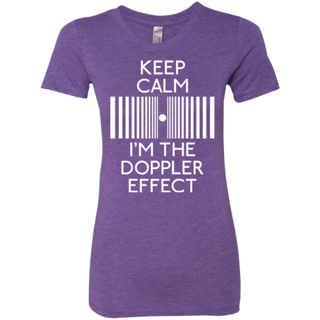 T-Shirts Purple Rush / Small Keep doppler Women's Triblend T-Shirt