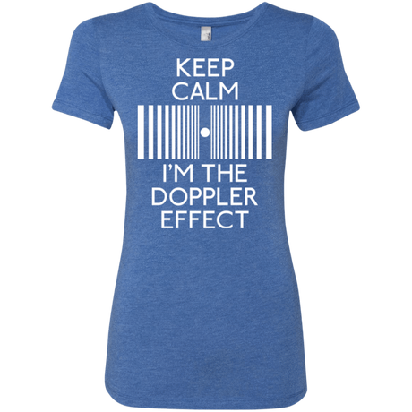 T-Shirts Vintage Royal / Small Keep doppler Women's Triblend T-Shirt