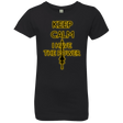 T-Shirts Black / YXS Keep have the Power Girls Premium T-Shirt