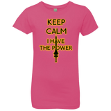 T-Shirts Hot Pink / YXS Keep have the Power Girls Premium T-Shirt