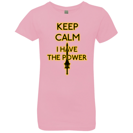 T-Shirts Light Pink / YXS Keep have the Power Girls Premium T-Shirt