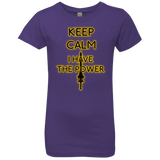 T-Shirts Purple Rush / YXS Keep have the Power Girls Premium T-Shirt