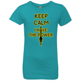 T-Shirts Tahiti Blue / YXS Keep have the Power Girls Premium T-Shirt