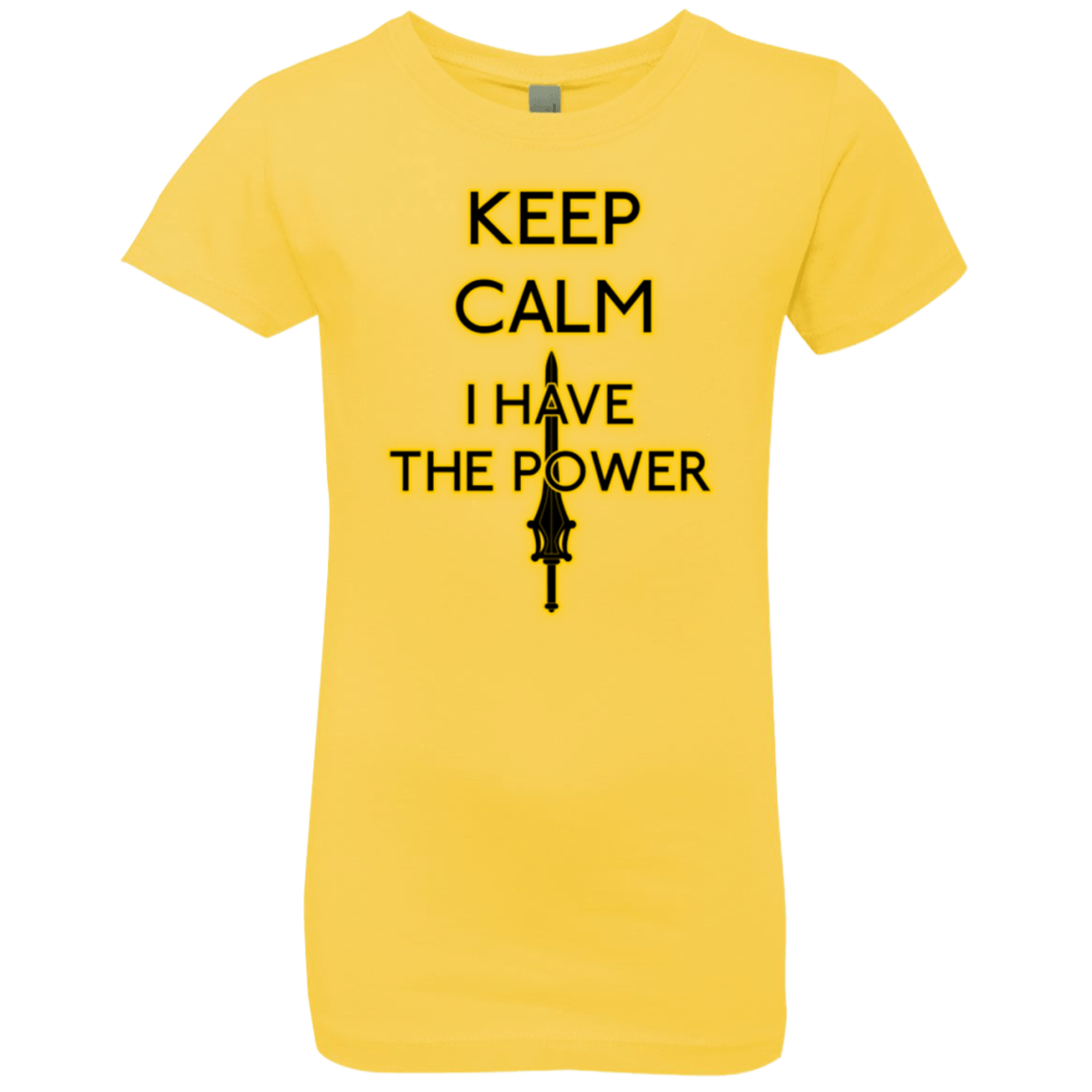 T-Shirts Vibrant Yellow / YXS Keep have the Power Girls Premium T-Shirt