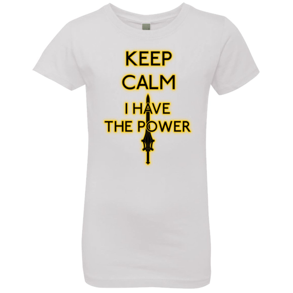 T-Shirts White / YXS Keep have the Power Girls Premium T-Shirt