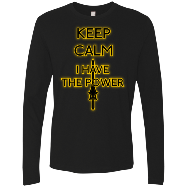 T-Shirts Black / Small Keep have the Power Men's Premium Long Sleeve