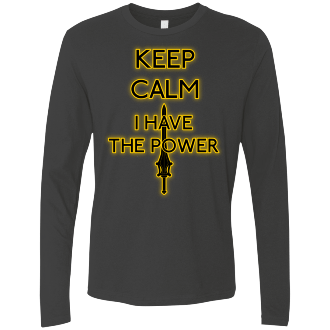 T-Shirts Heavy Metal / Small Keep have the Power Men's Premium Long Sleeve