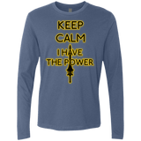 T-Shirts Indigo / Small Keep have the Power Men's Premium Long Sleeve
